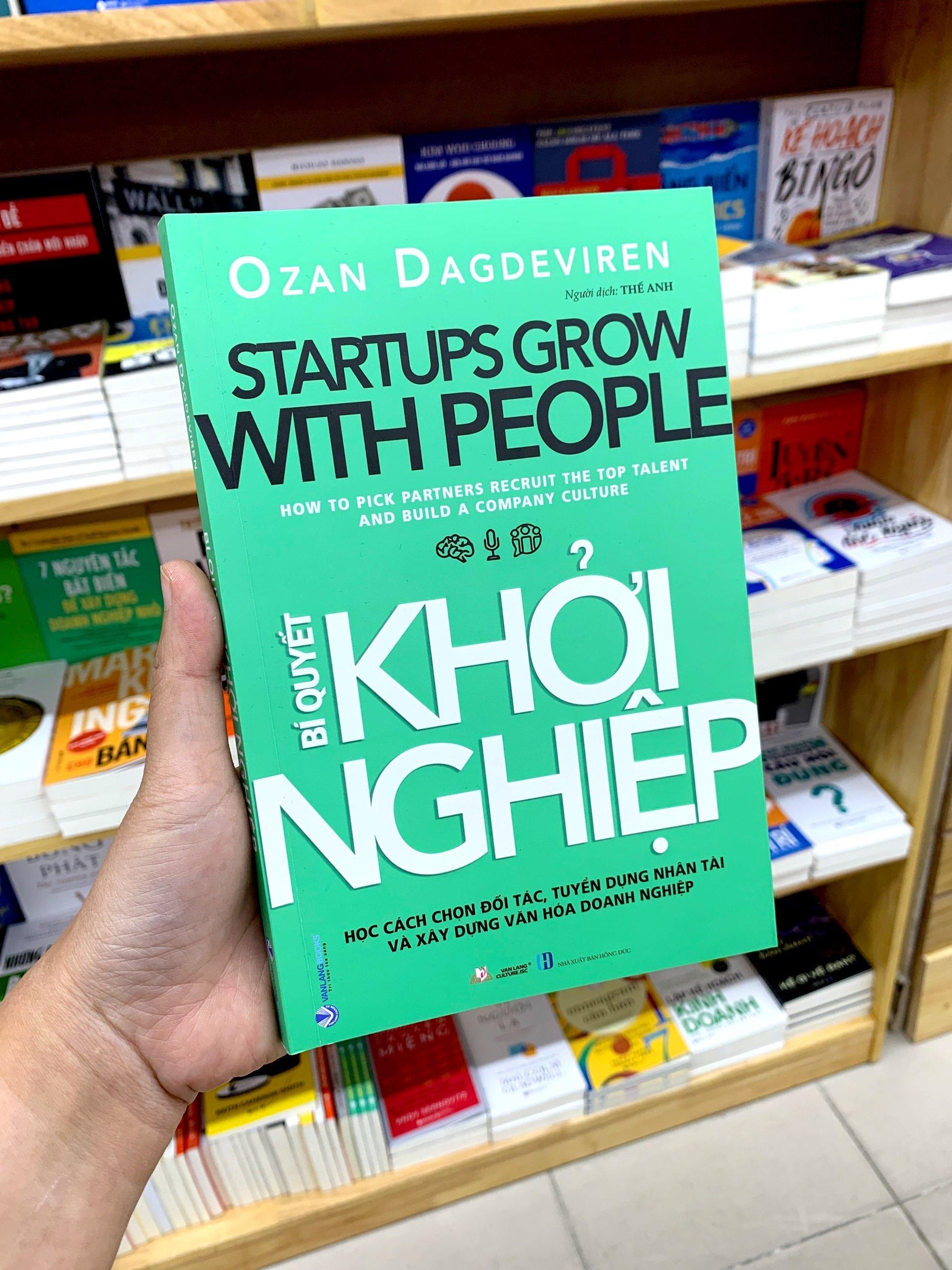 Startup Grow With People - Bí Quyết Khởi Nghiệp