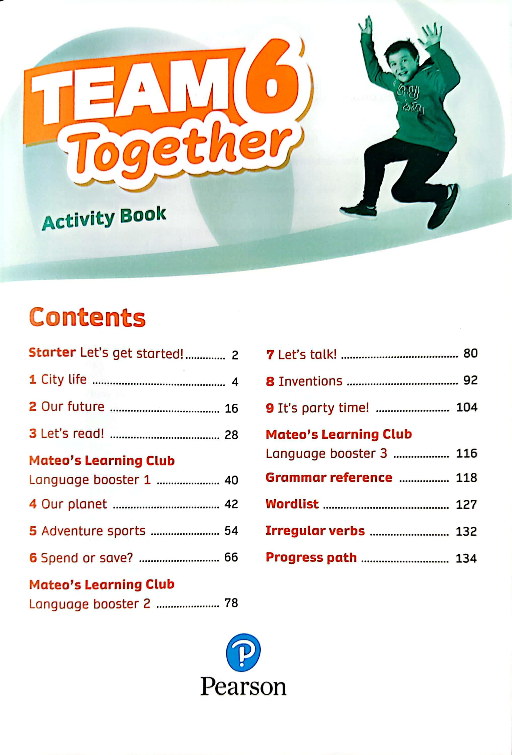 Team Together Activity Book Level 6