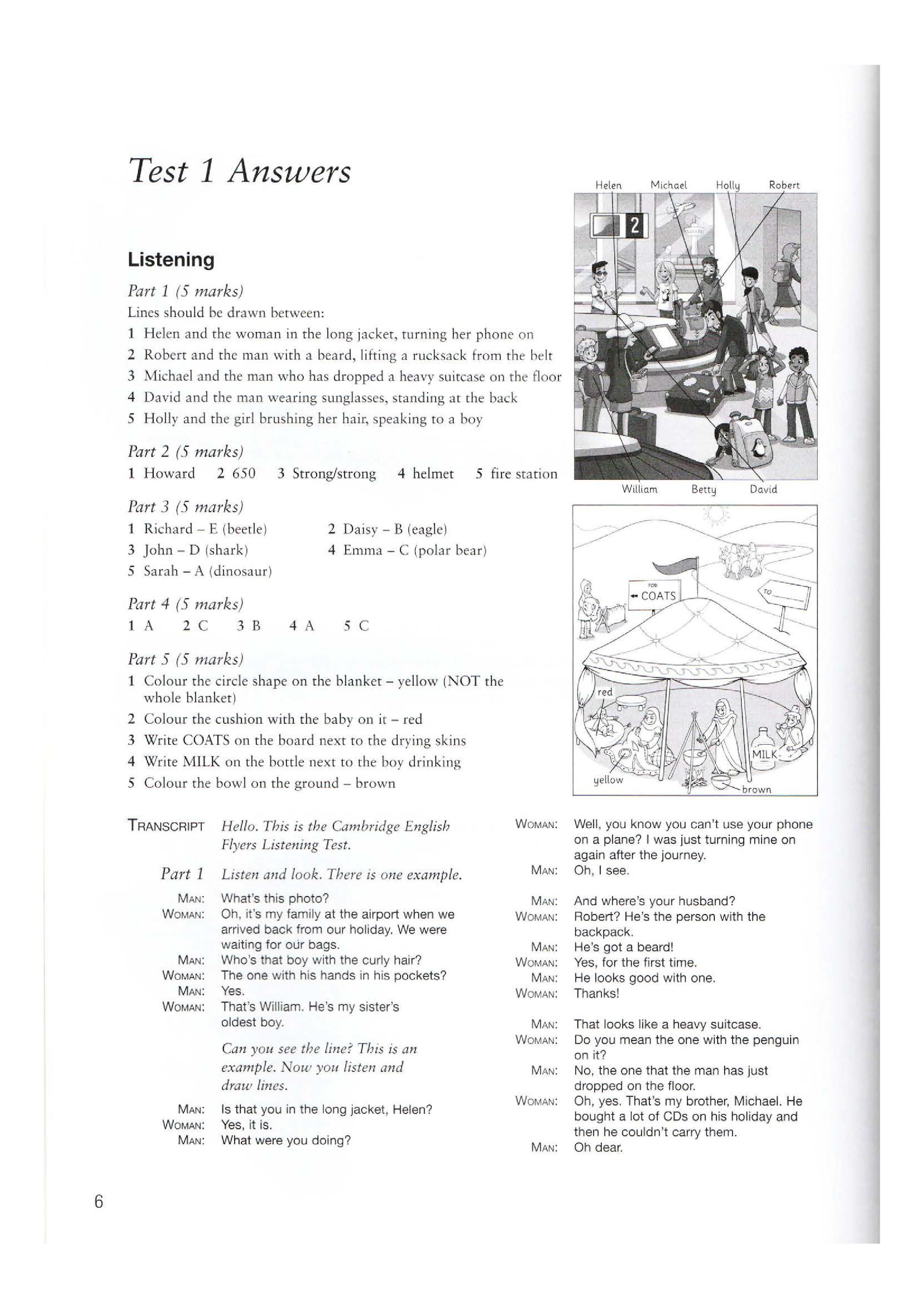 Cambridge English Young Learners 2 for Revised Exam from 2018 Flyers Answer Booklet: Authentic Examination Papers