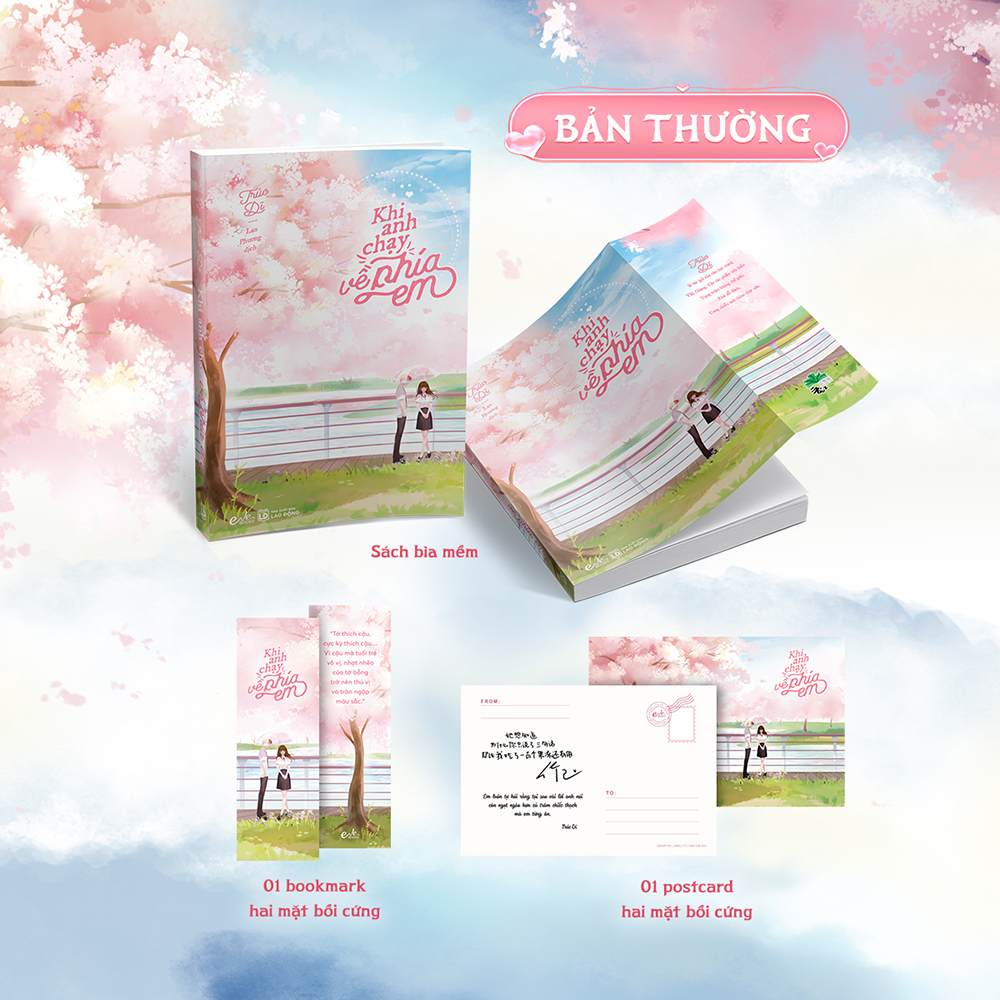 Sách - Khi anh chạy về phía em, bản thường