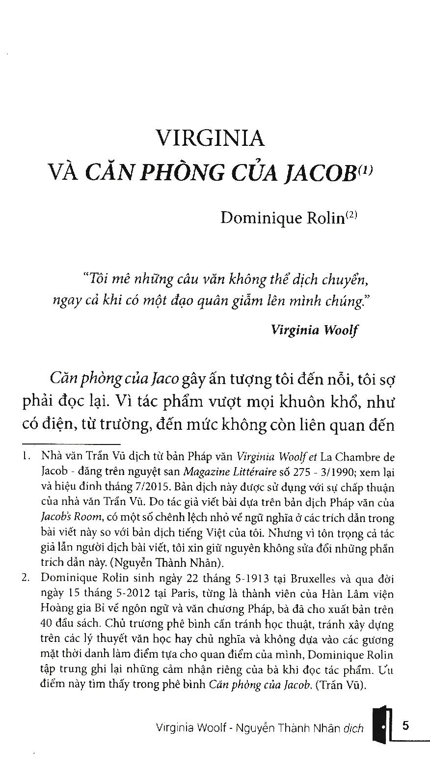 Căn Phòng Của JACOB