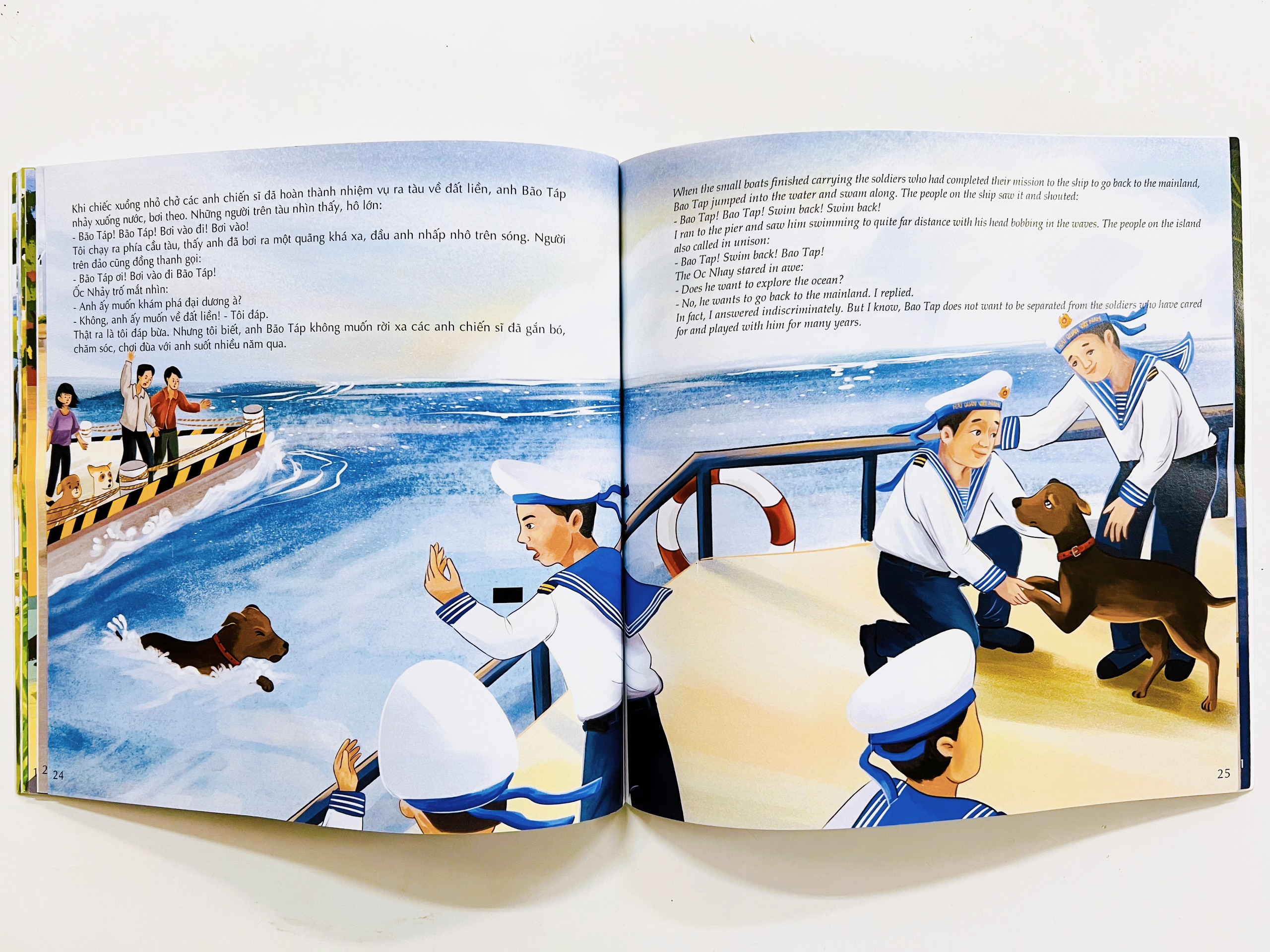 Bộ sách - Em Yêu Việt Nam Mình 2: Phong Ba Nơi đầu Sóng + Biển ấy Là Của Mình - LionBooks - Bìa Mềm