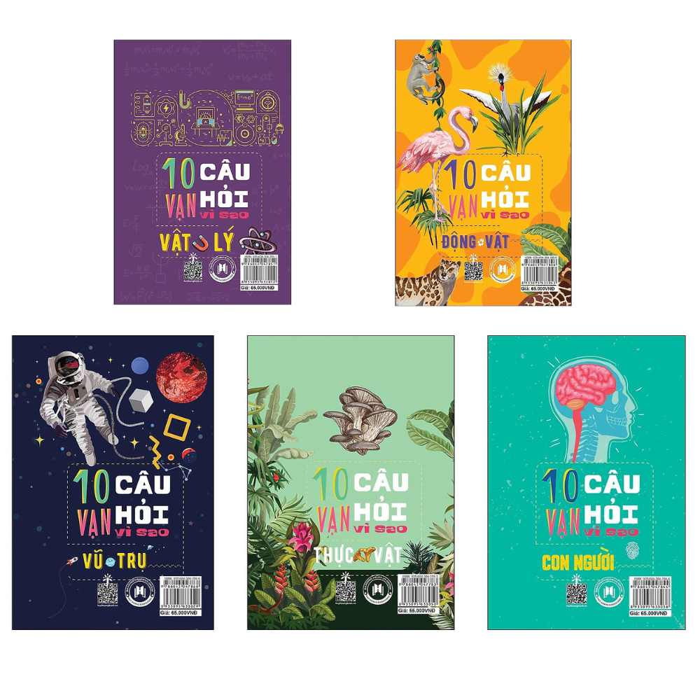 10 vạn câu hỏi vì sao - Trọn bộ 5 tập