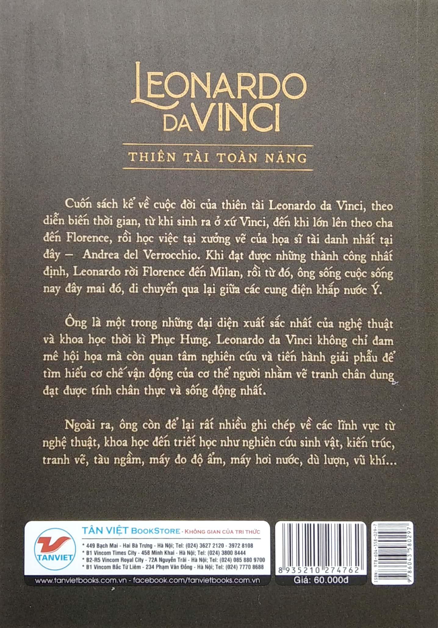 Kể Chuyện Cuộc Đời Các Thiên Tài: Leonardo Da Vinci - Thiên Tài Toàn Năng