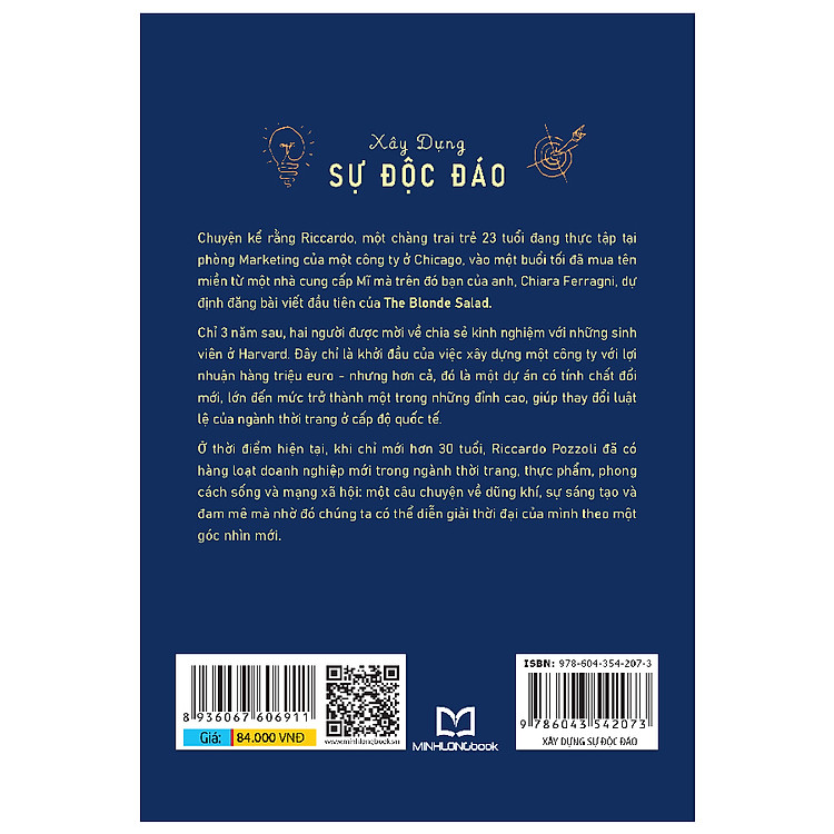 Sách: Xây Dựng Sự Độc Đáo - Cách Để Khởi Nghiệp Từ Đam Mê - ML