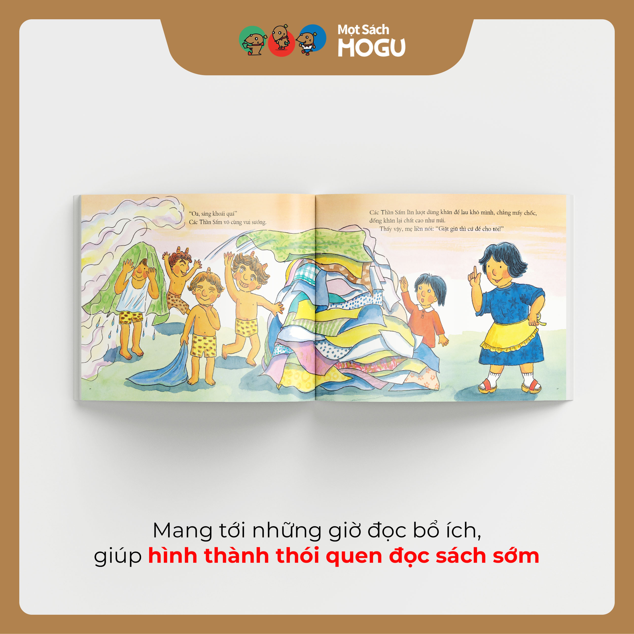 Truyện Ehon bé 3-4-5 tuổi - Bộ 2 cuốn Giúp mẹ việc nhà