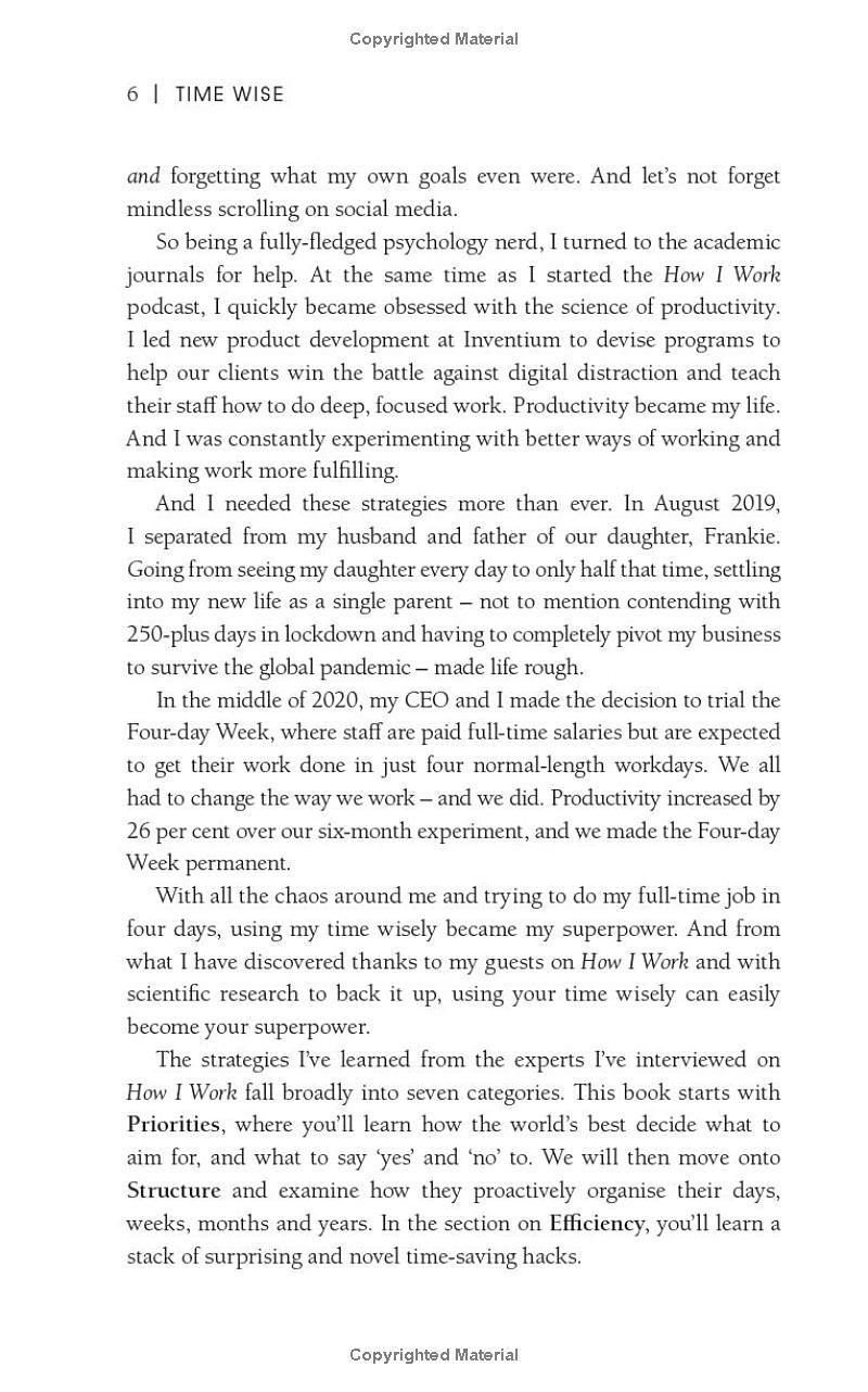 Time Wise: Productivity Secrets Of The World