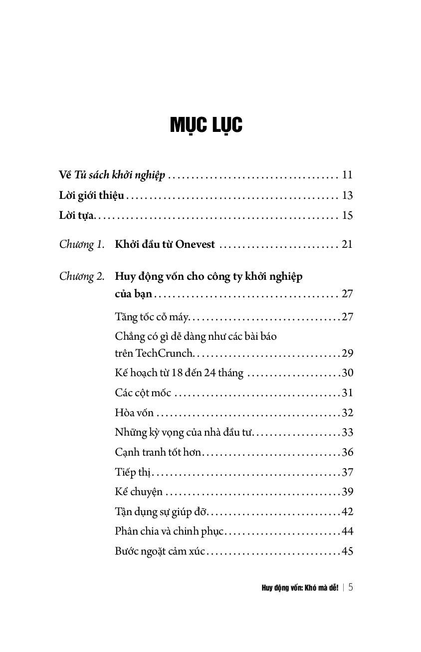 Huy Động Vốn: Khó Mà Dễ! (Tái Bản)