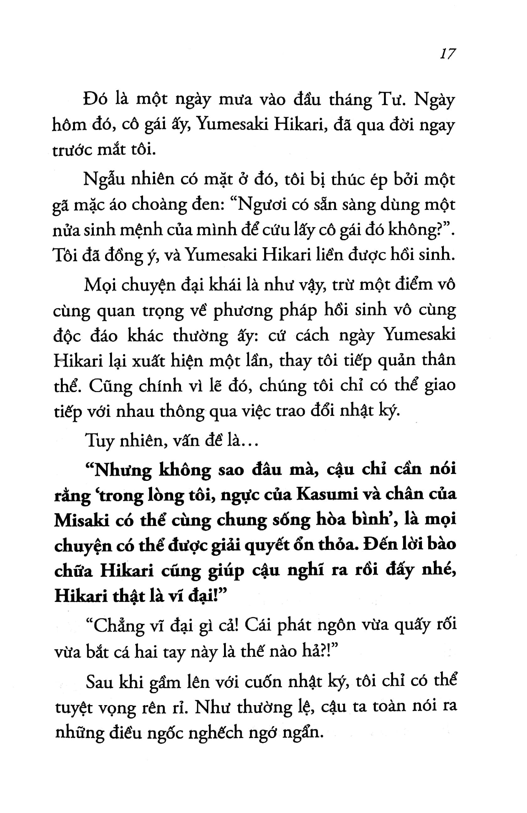 Ngày Mai, Tôi Biến Mất, Cậu Sẽ Hồi Sinh - Tập 3