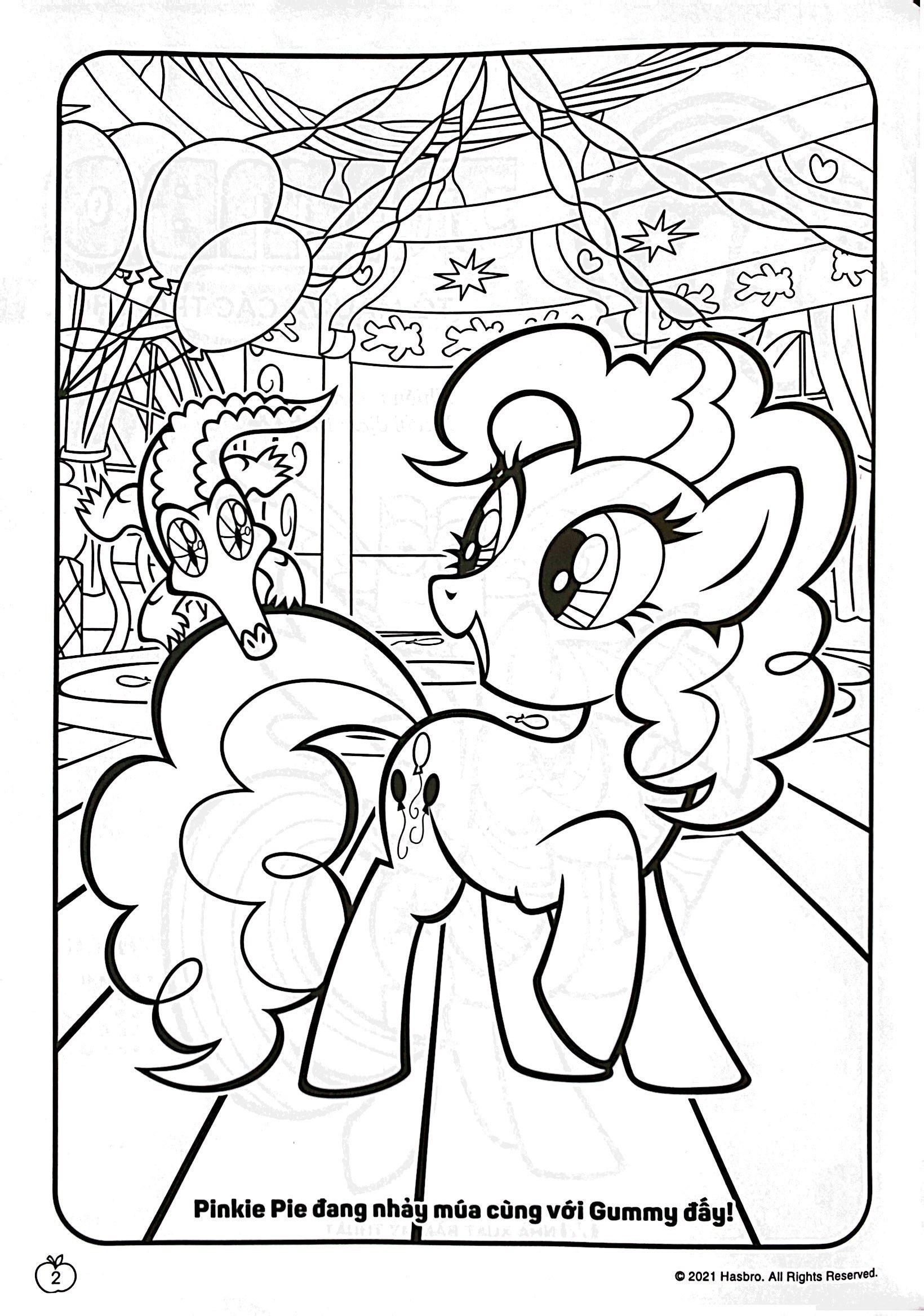 My Little Pony - Jumbo Tô Màu Và Các Trò Chơi 6