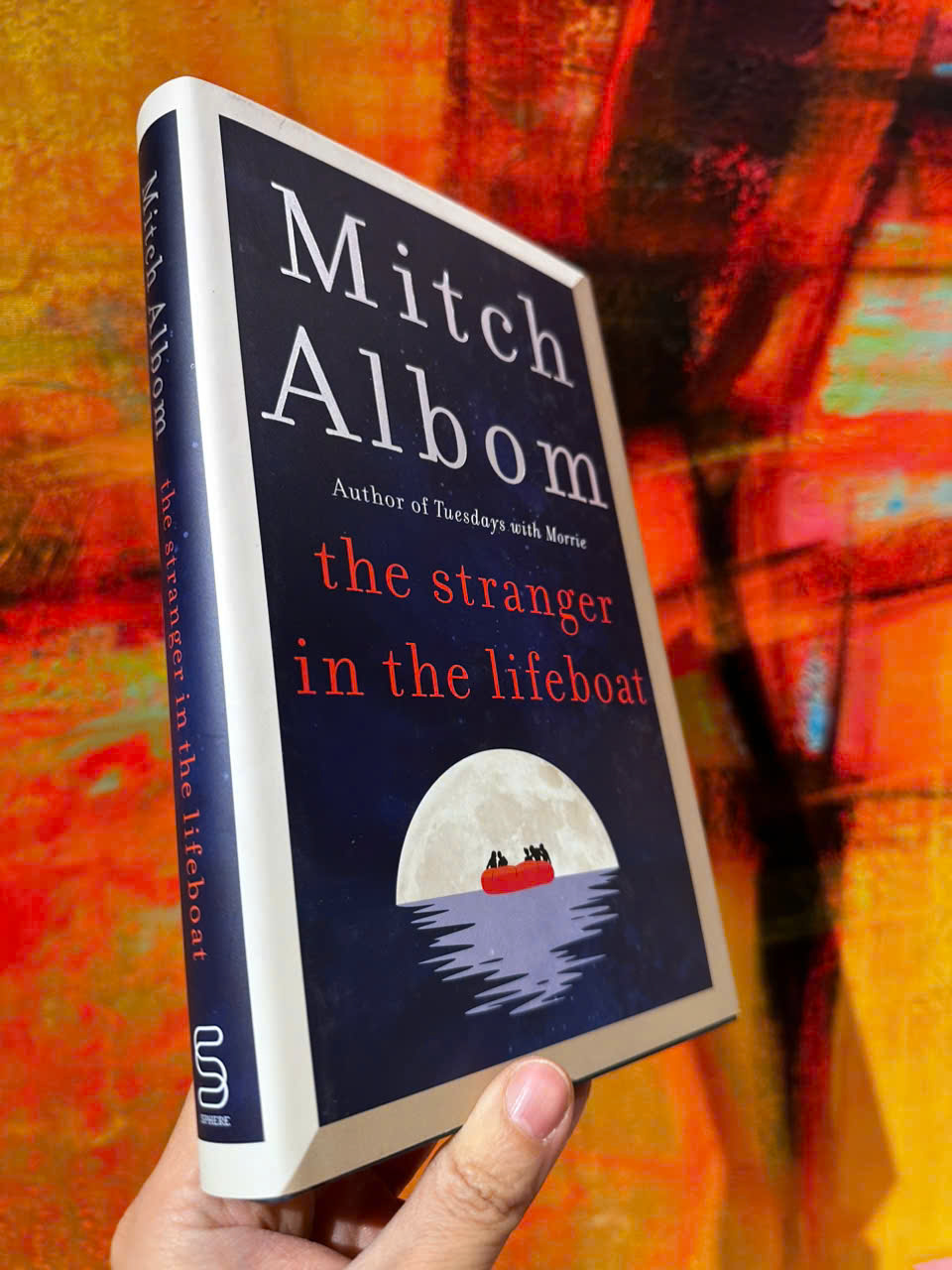 Sách - The Stranger In The Lifeboat by Mitch Albom - English Book - Sách Ngoại văn