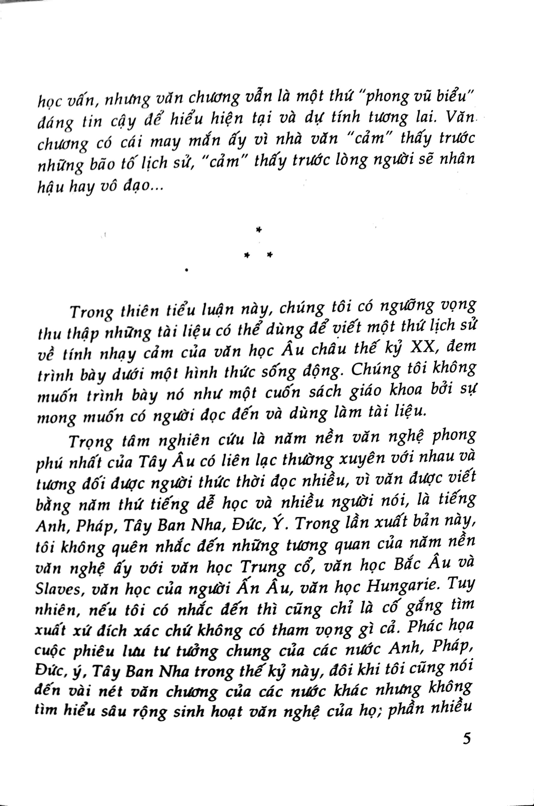 Cuộc Phiêu Lưu Tư Tưởng Văn Học Châu Âu Thế Kỷ XX (1900-1959)