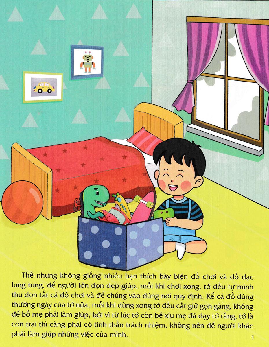 Giáo Dục Giới Tính Và Nhân Cách Dành Cho Bé Trai - Mọi Điều Bé Trai Cần Phải Biết - Tớ Là Cậu Bé Có Trách Nhiệm