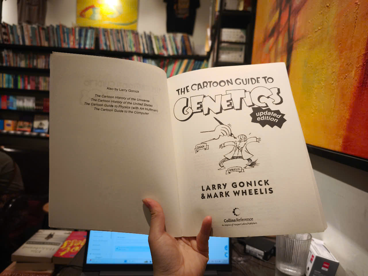 Sách - The Cartoon Guide to Genetics by Larry Gonick - Science / Nonfiction / Biology