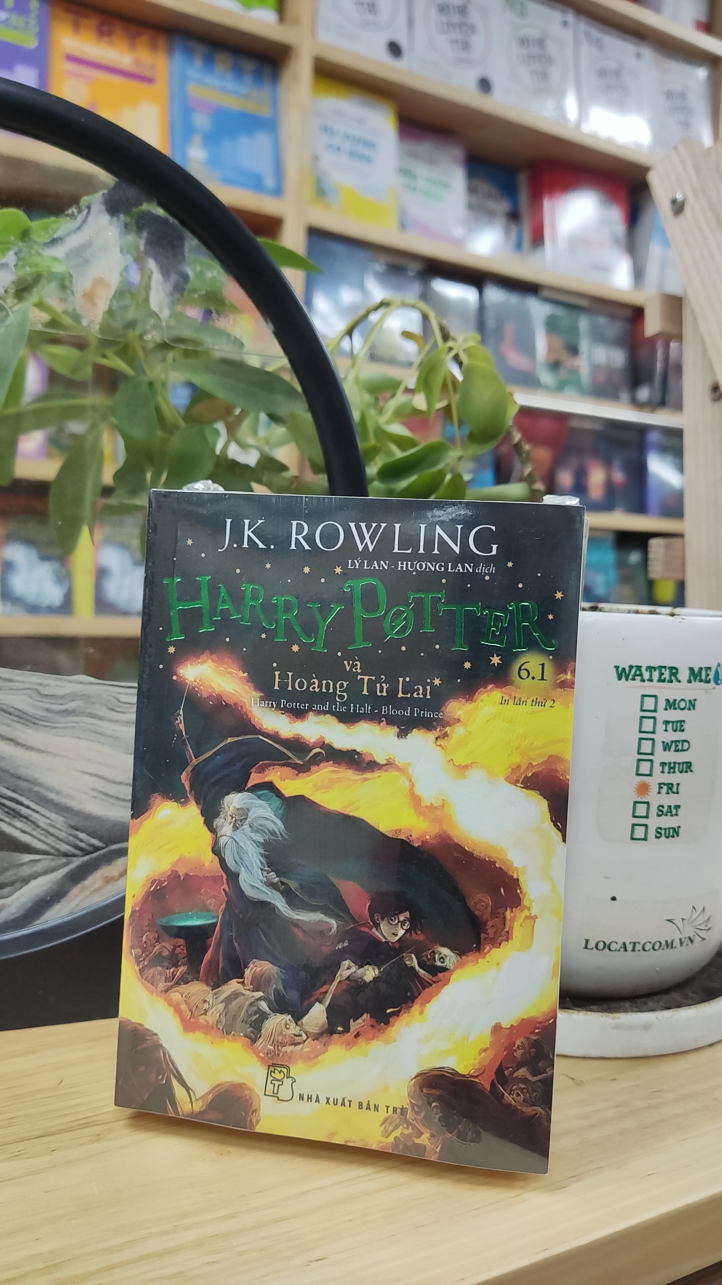 Sách - Harry Potter và Hoàng Tử Lai - Tập 6 (set 4 cuốn) - khổ nhỏ