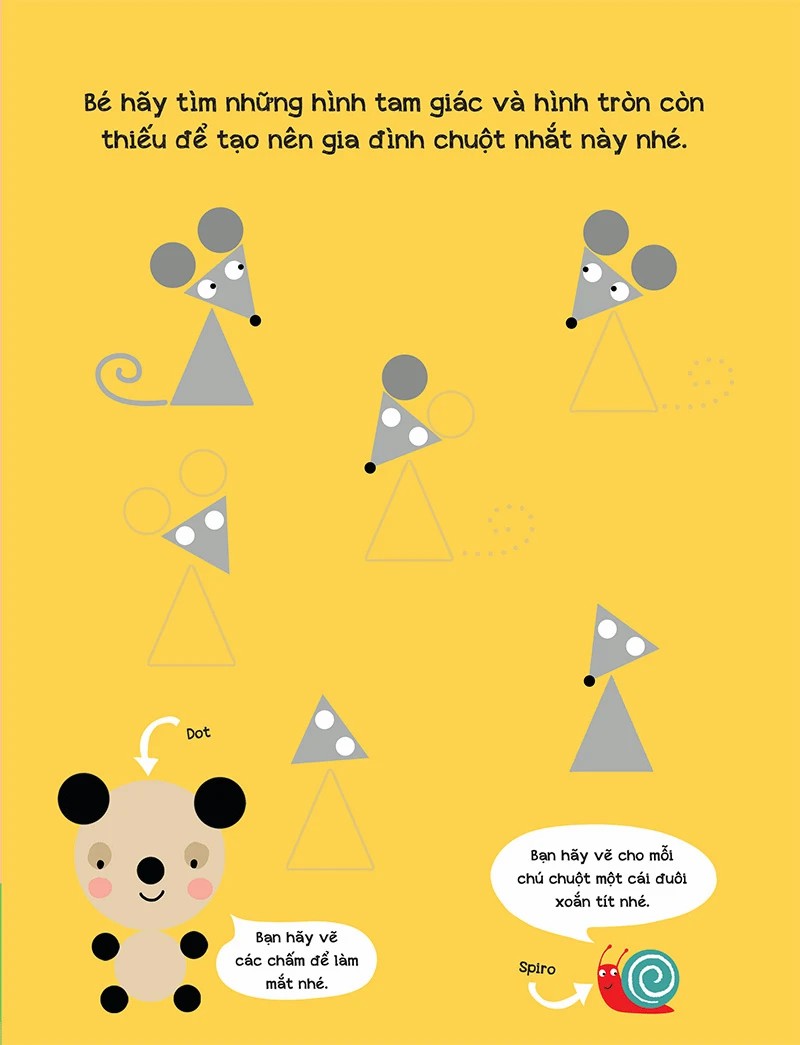 Arty Mouse - Những Người Bạn (Sách Viết Và Xóa Được)(Học Tập Đầu Đời Thông Qua Mỹ Thuật)