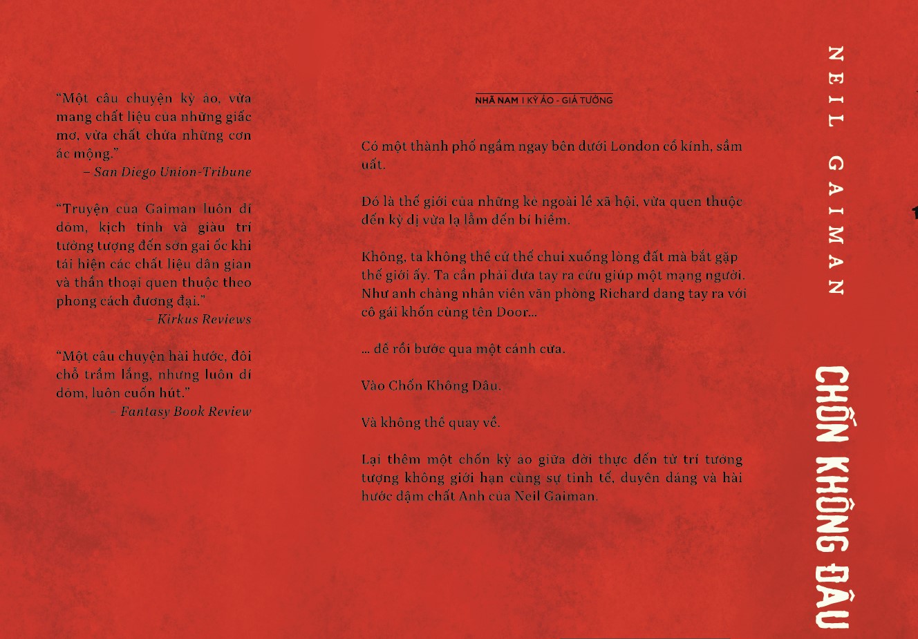 Sách - Chốn không đâu (Neil Gaiman) (Nhã Nam Official)