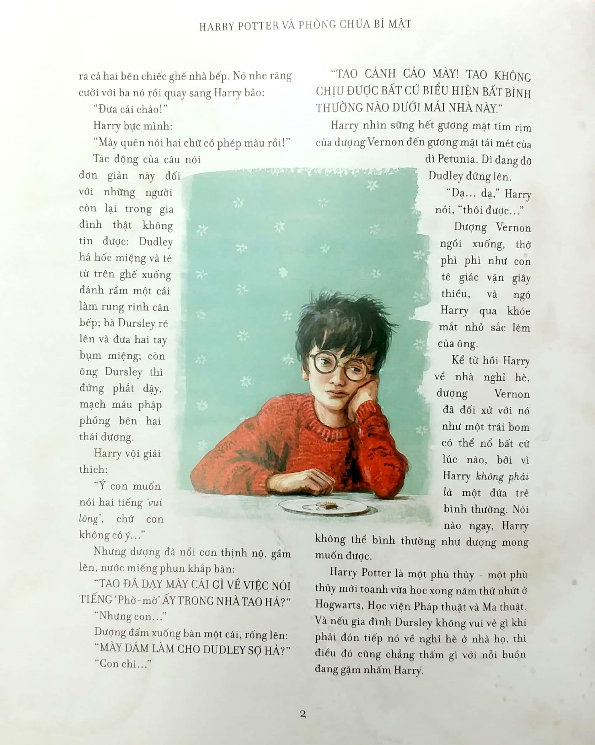Harry Potter Và Phòng Chứa Bí Mật - Tập 2 (Bản Đặc Biệt Có Tranh Minh Họa Màu)