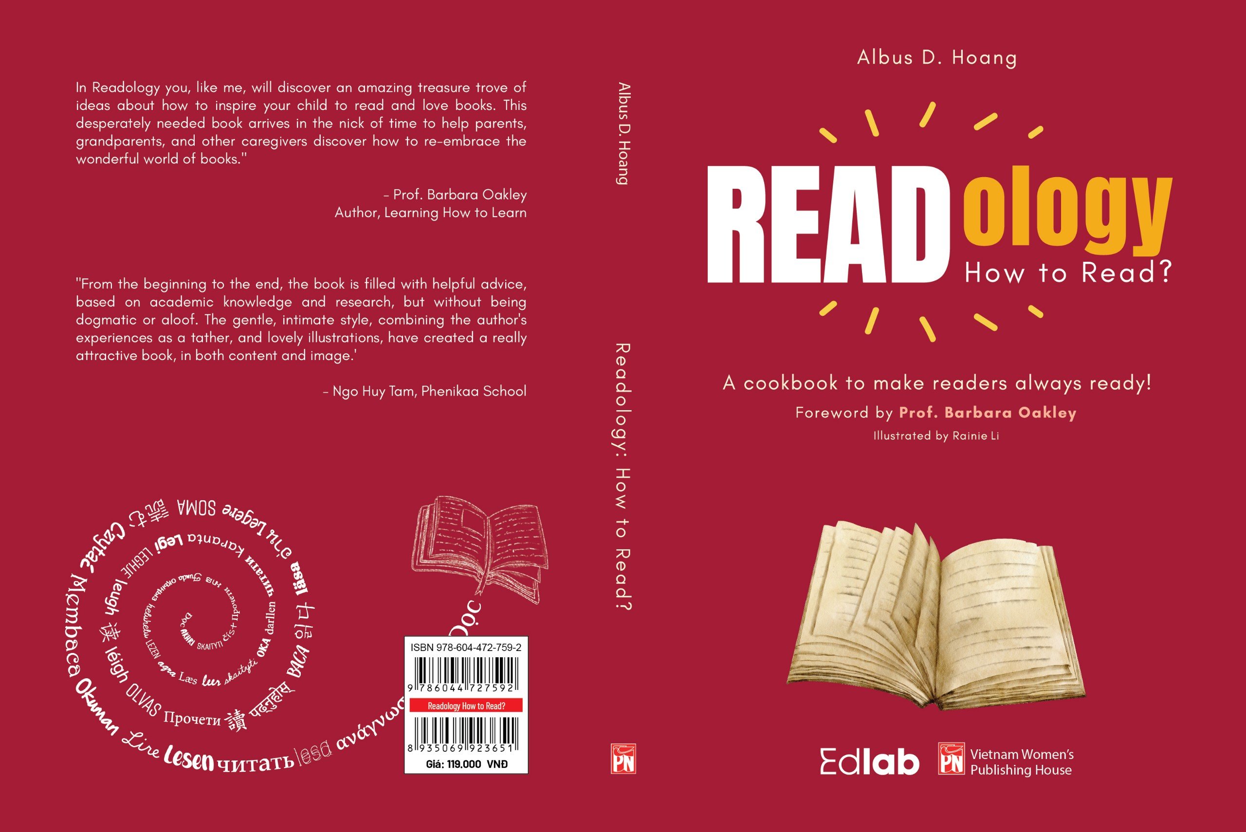 Readology: Đọc thế nào? - Bản tiếng anh - Tác giả: Albus D. Hoang (Hoàng Anh Đức)