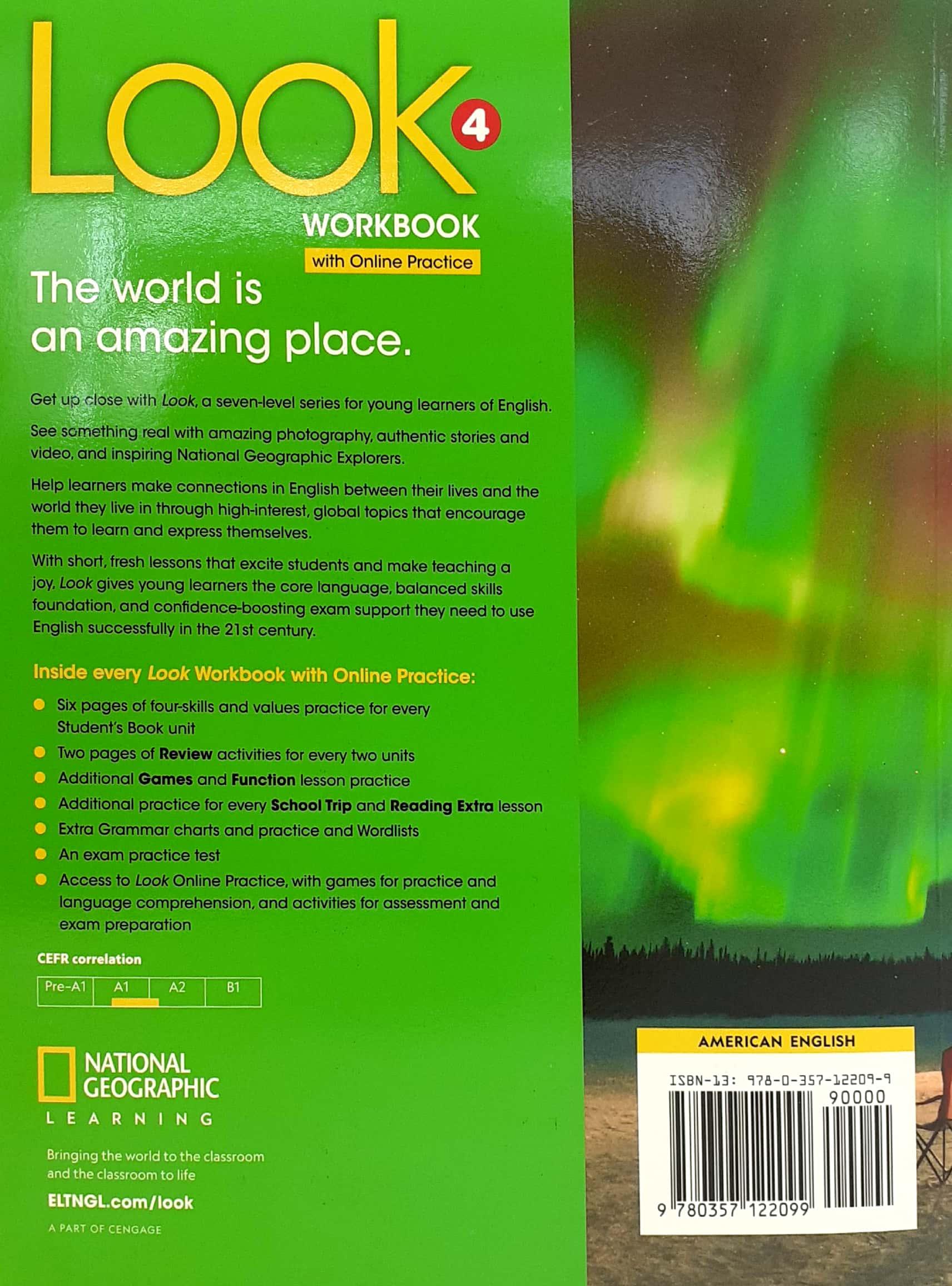 Look 4: Workbook With Online Practice