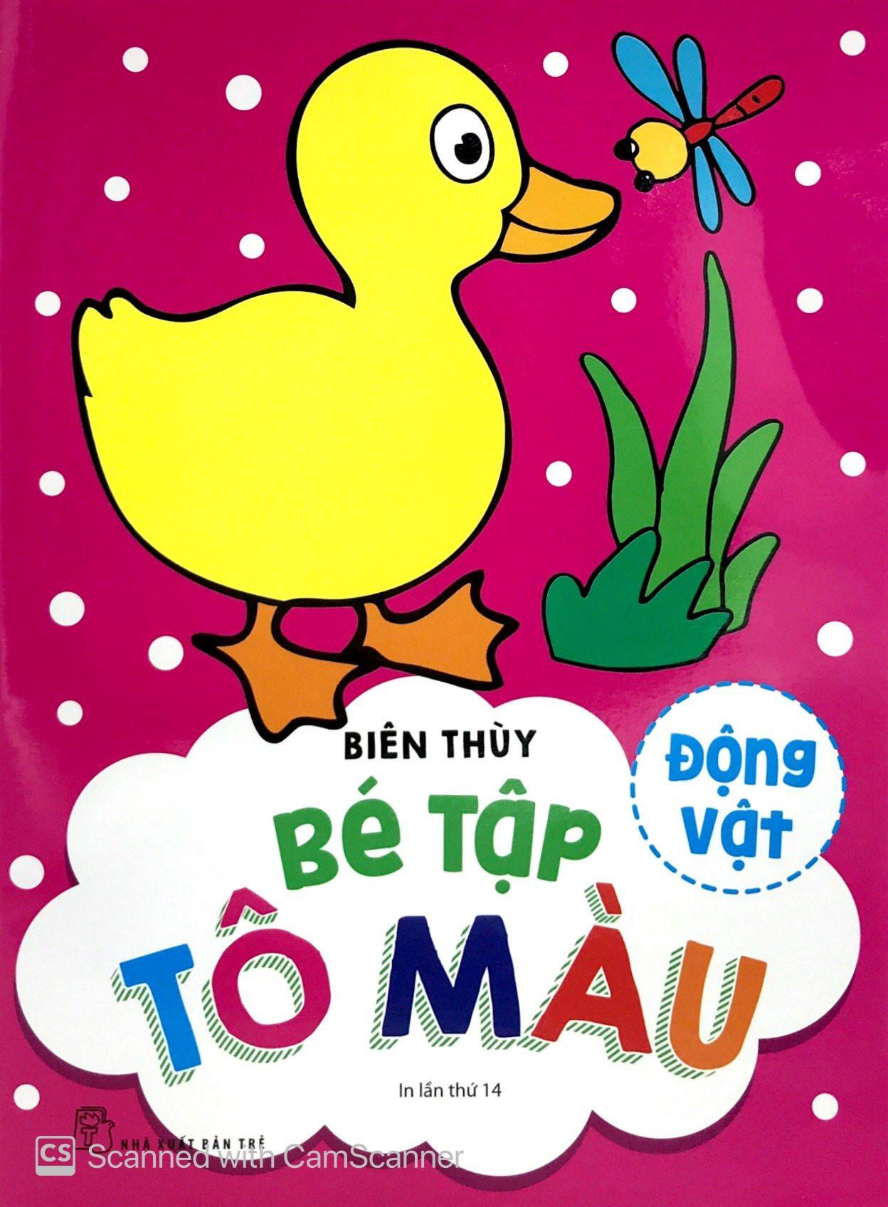 Bé Tập Tô Màu - Động Vật (Tái Bản)
