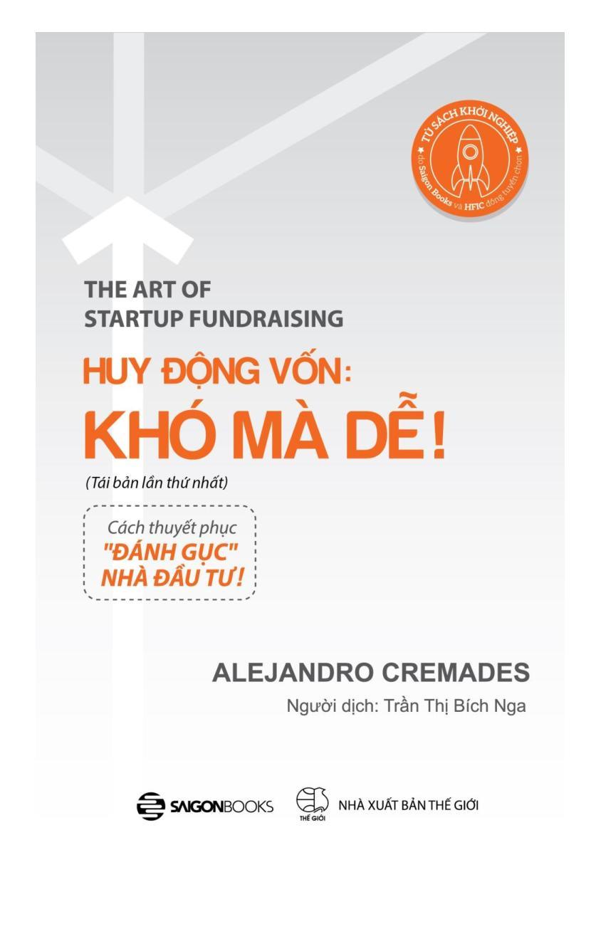 Huy Động Vốn: Khó Mà Dễ! (Tái Bản)