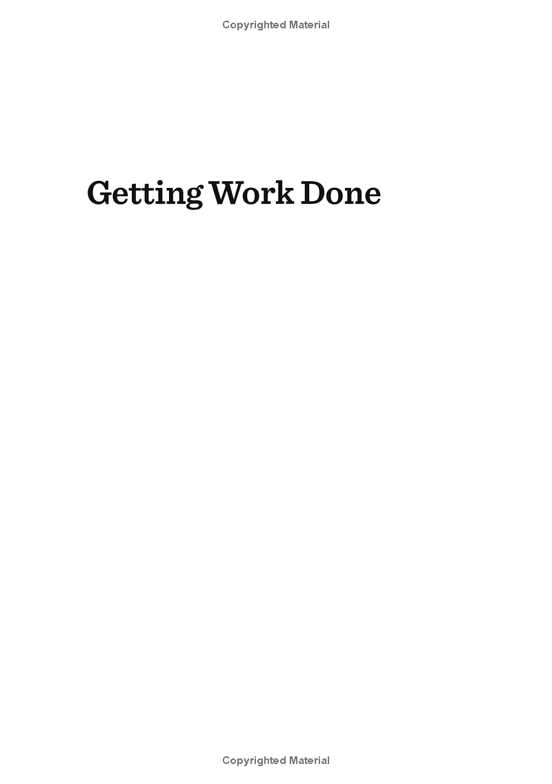 Harvard Business Review 20 Minute Manager Series Getting Work Done