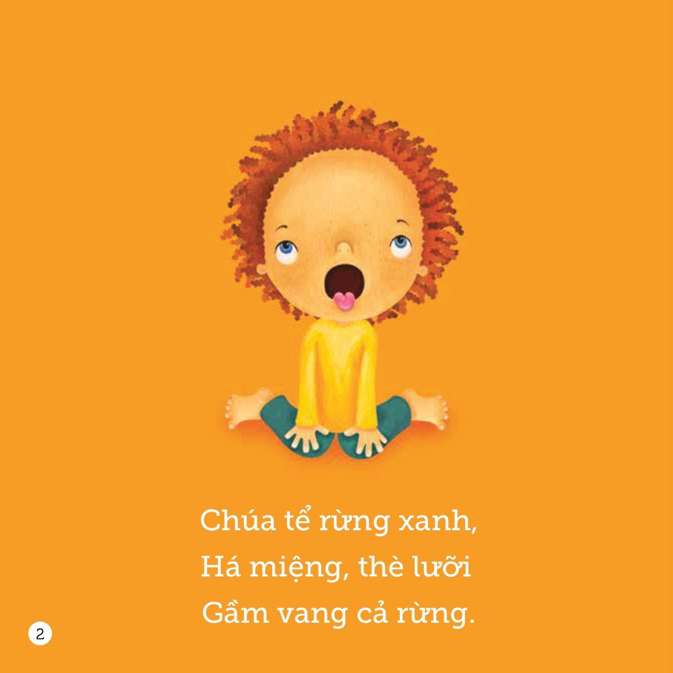 Kids Yoga - Bé Khéo Vận Động: Bắt Chước Gấu Nâu