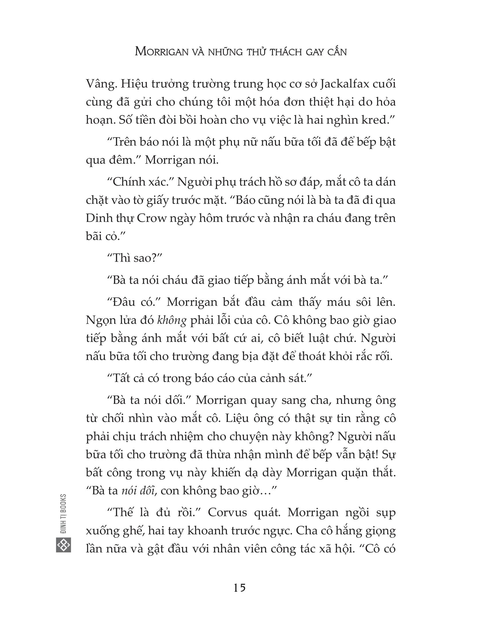 Xứ Nevermoor Diệu Kỳ - Morrigan Và Những Thử Thách Gay Cấn