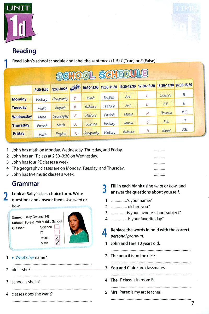 Access Grade 6 Workbook