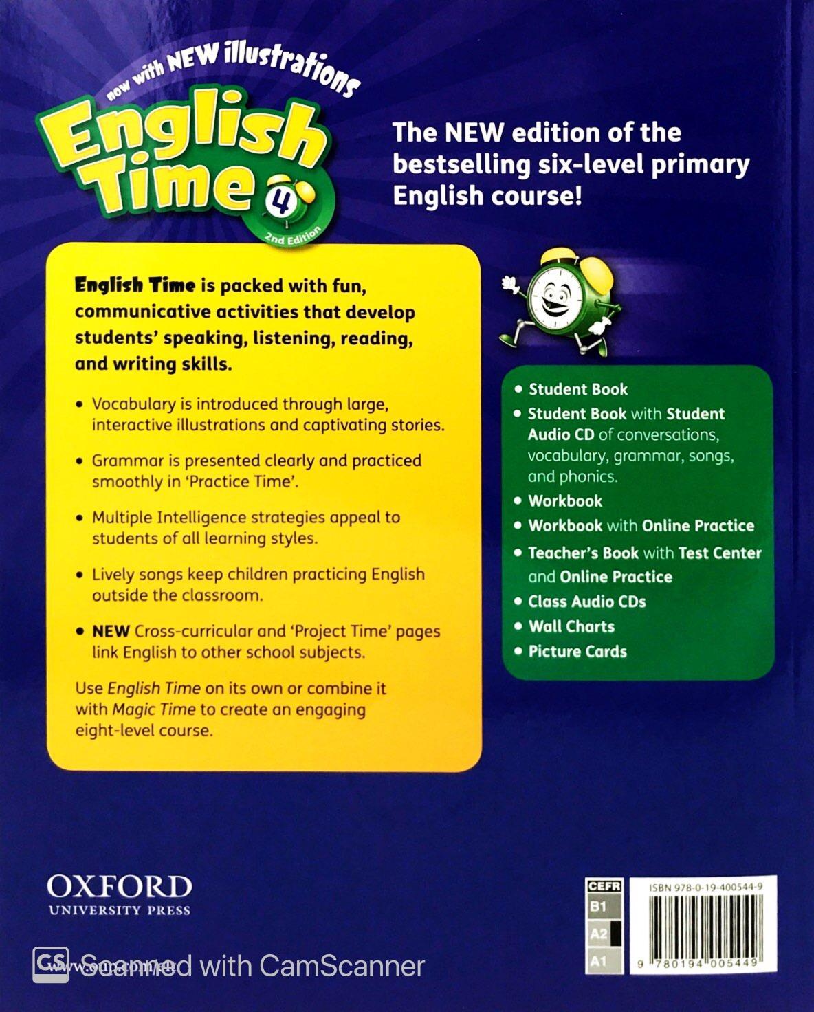 English Time 4 Student Book and Audio CD 2Ed