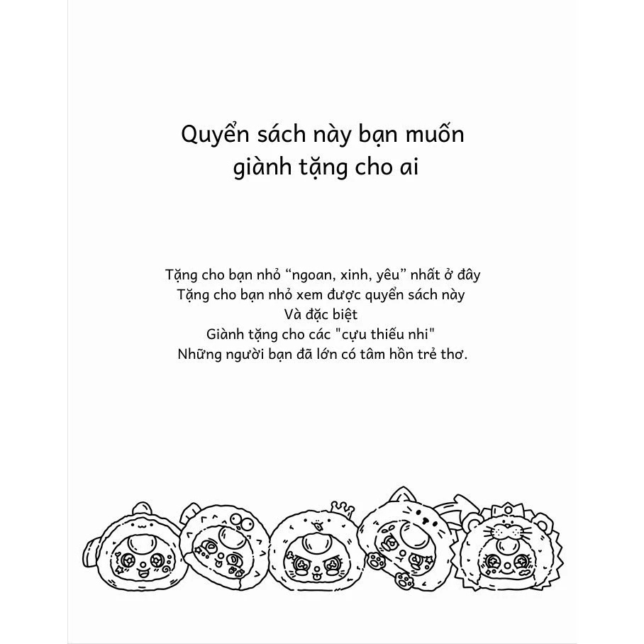 Sách Tô Màu Chữa Lành - Ngôi Làng Hạnh Phúc Của Baby Three - VT