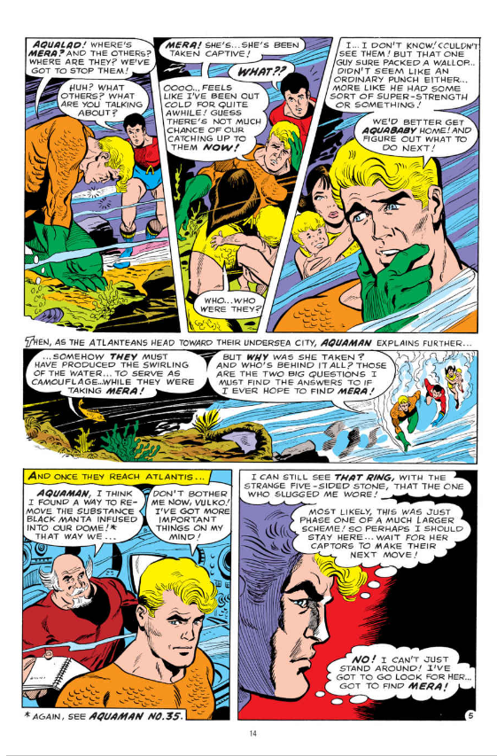 Aquaman: The Search For Mera Deluxe Edition