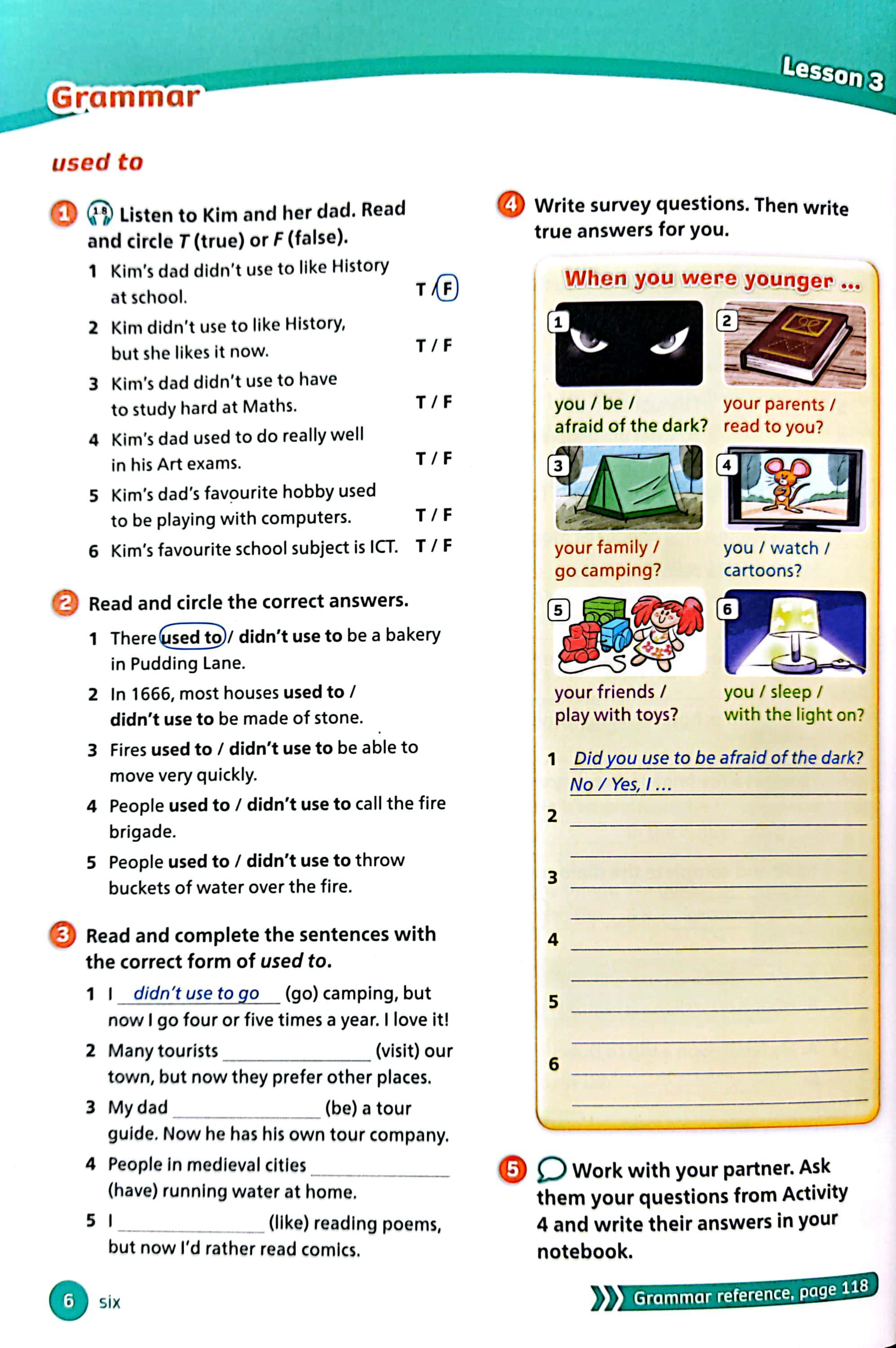 Team Together Activity Book Level 6