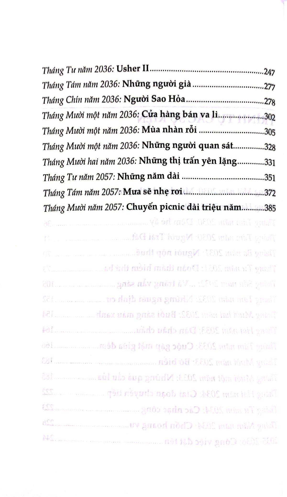 Biên Niên Ký Sao Hỏa