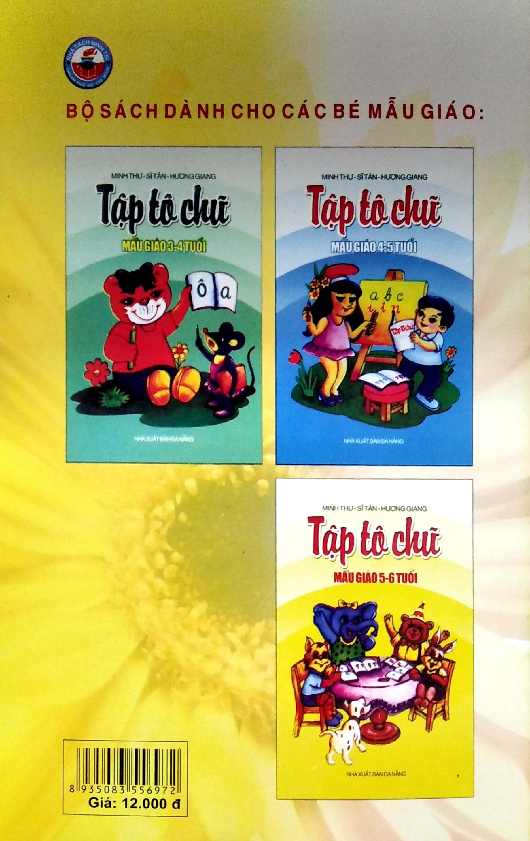 Tập Tô Chữ Mẫu Giáo 5 - 6 Tuổi