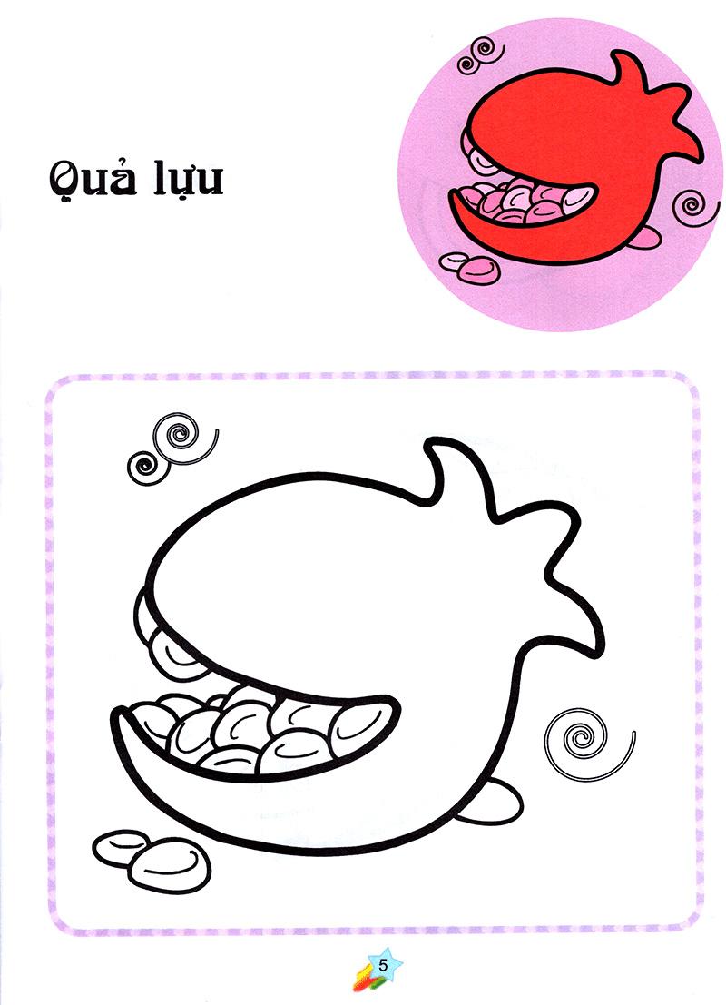 123 Nào Ta Tô Màu! - Hoa Quả