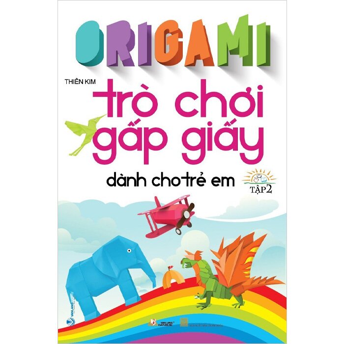 Bộ 2 Cuốn Origami - Trò Chơi Gấp Giấy Dành Cho Trẻ Em - Tập 1&2 (Tái Bản 2023)