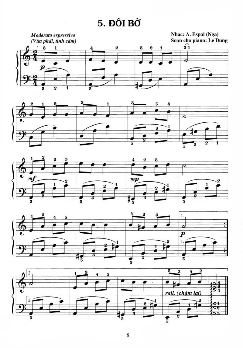 Piano Cho Thiếu Nhi - Tập 4 (Kèm CD + links tải MP3)