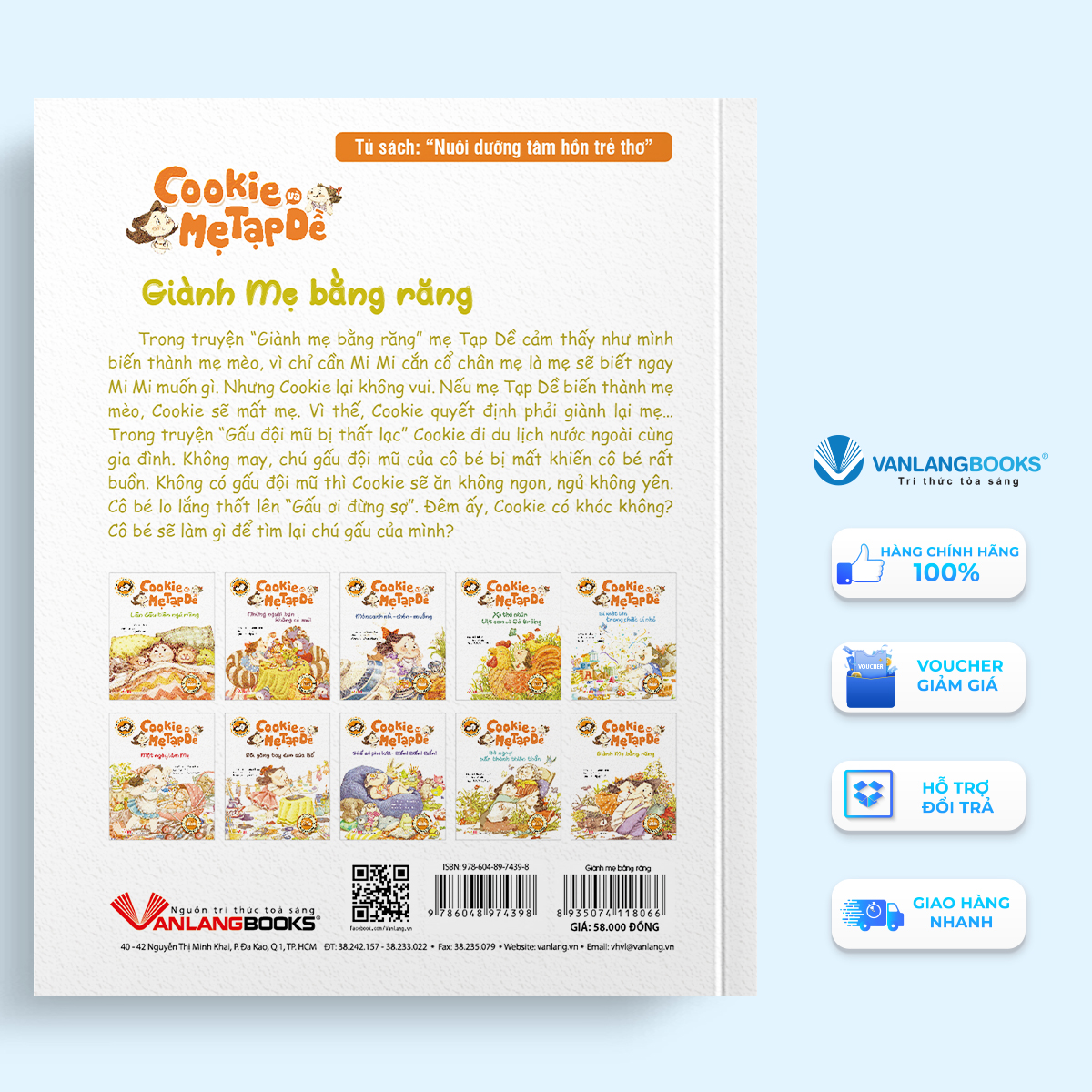 Cookie Và Mẹ Tạp Dề - Giành Mẹ Bằng Răng