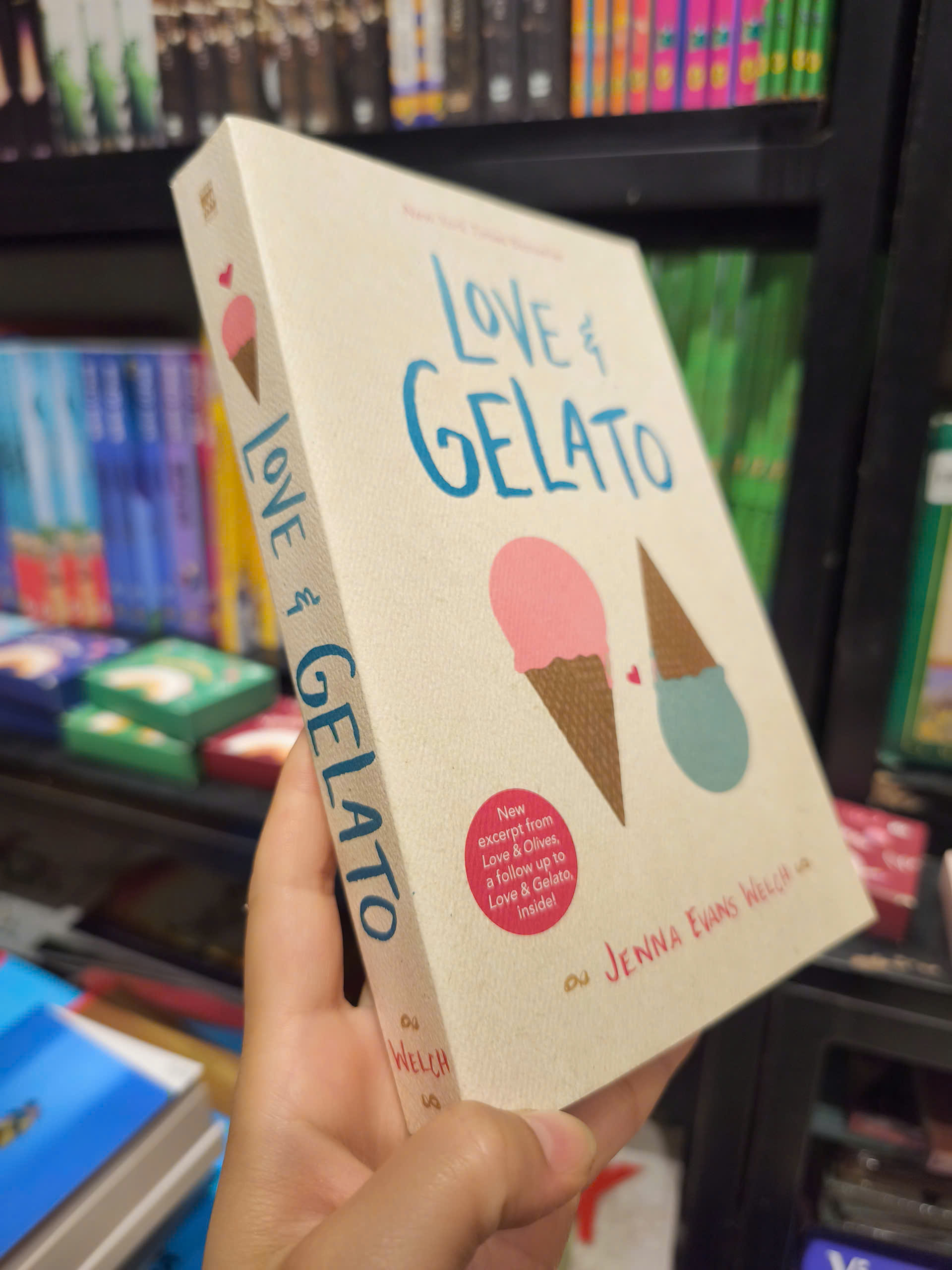 Sách - Love & Gelato by Jenna Evans Welch , Romance, Young Adults, English Novel