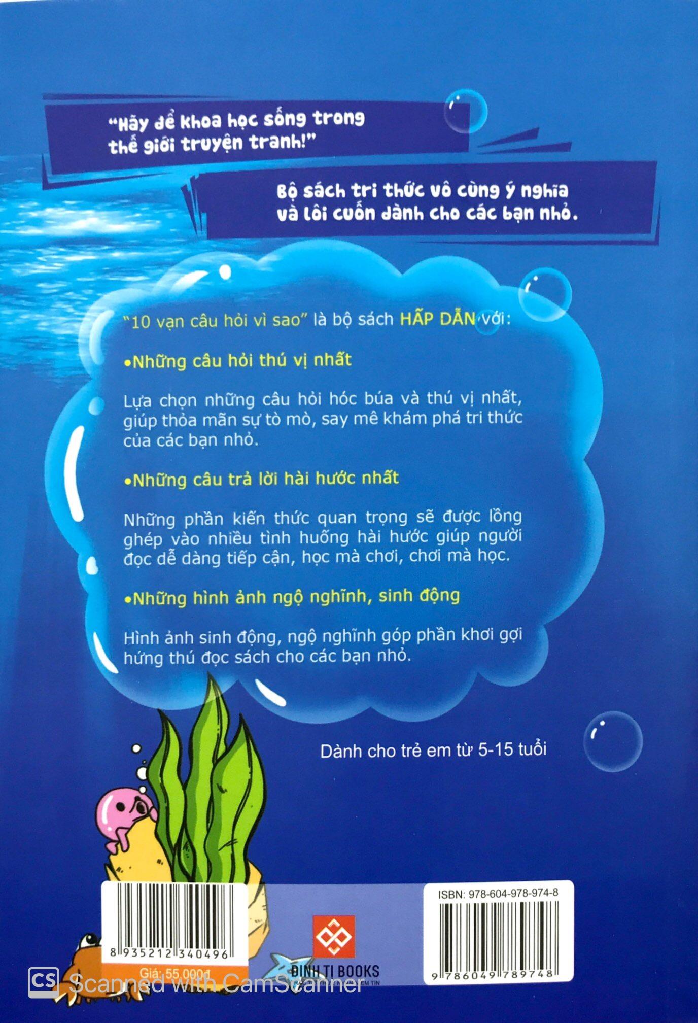 10 Vạn Câu Hỏi Vì Sao - Khám Phá Thế Giới Đại Dương 2 (Tái Bản 2018)