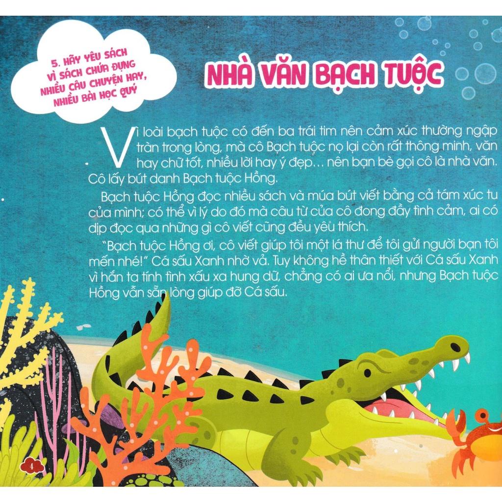 Nuôi Dưỡng Tâm Hồn Trẻ Thơ - Tập 4: Nhà Văn Bạch Tuộc (Dành Cho Trẻ Từ 3 Đến 6 Tuổi)
