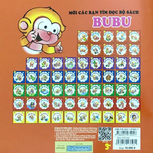Bé Học Lễ Giáo - Bubu Tập 19: Bubu Đi Chơi (Tái Bản)