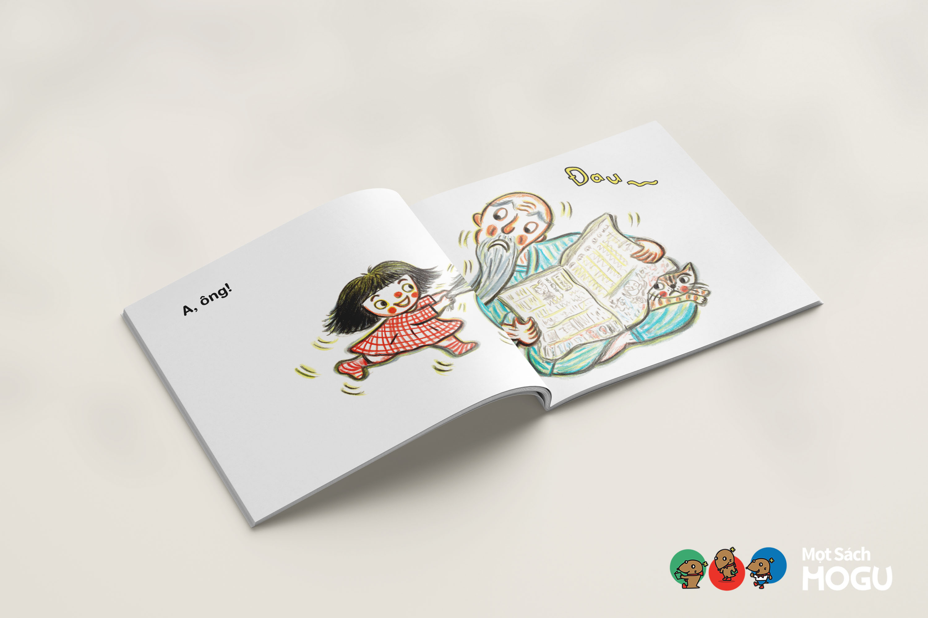 Truyện Ehon bé 1-2-3 tuổi - Kéo, kéo