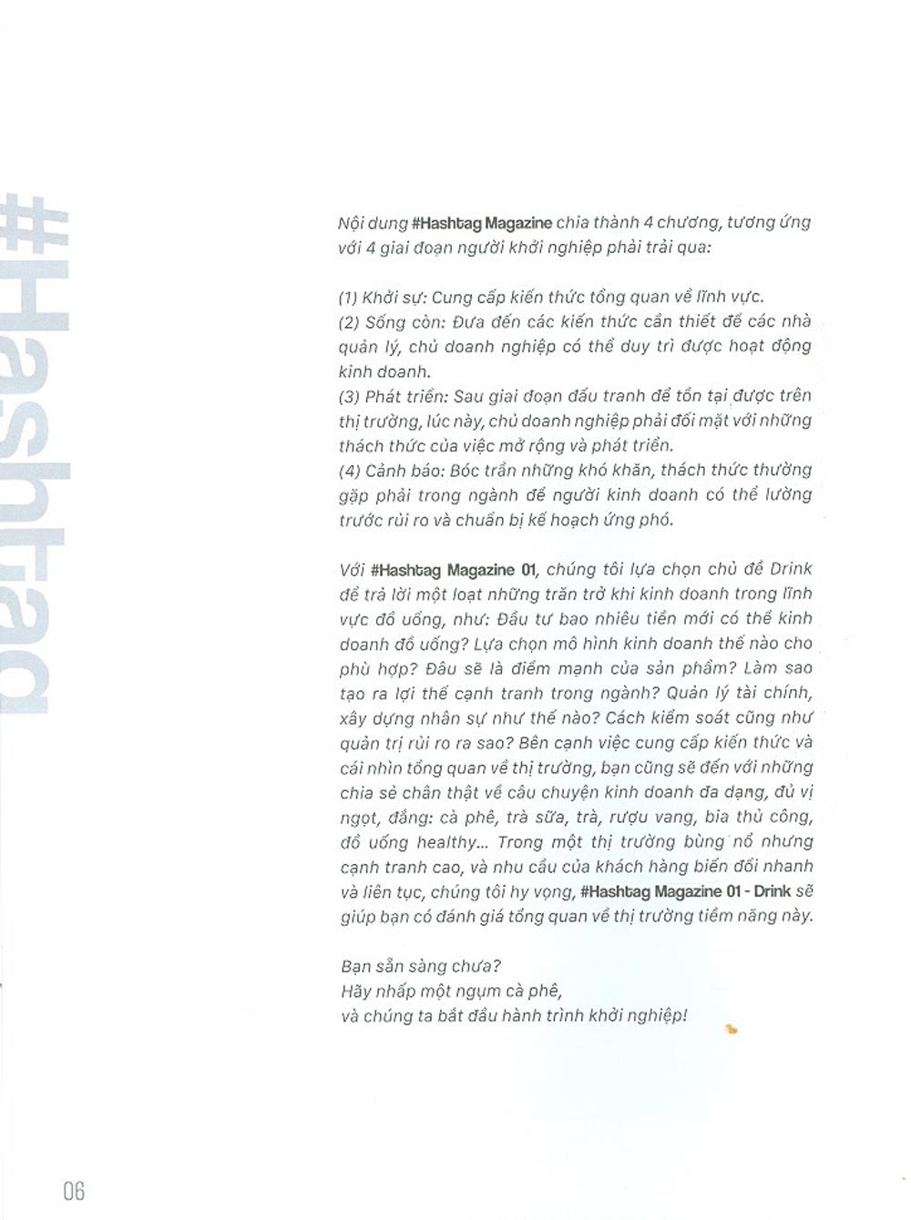Hashtag #01: Drink - Kinh Doanh Đồ Uống Tại Thị Trường Việt Nam (Tái Bản 2020)