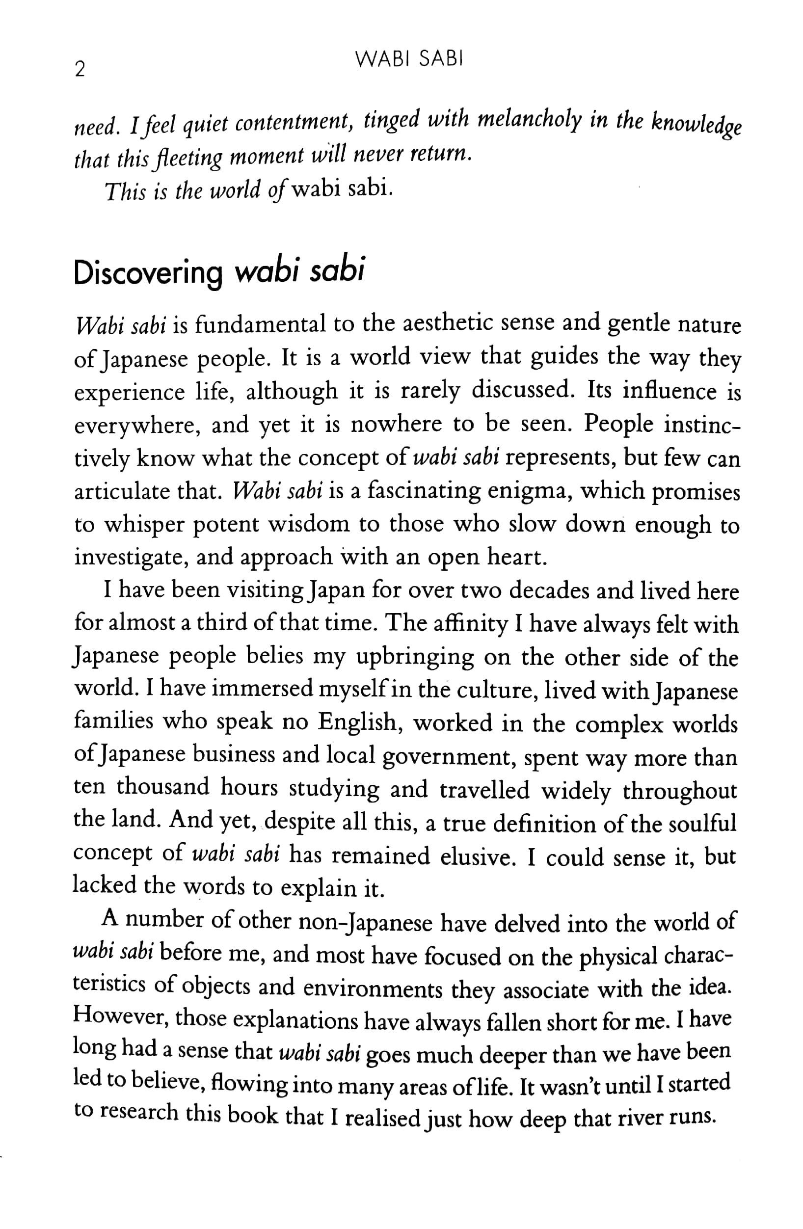 Wabi Sabi: Japanese Wisdom For A Perfectly Imperfect Life