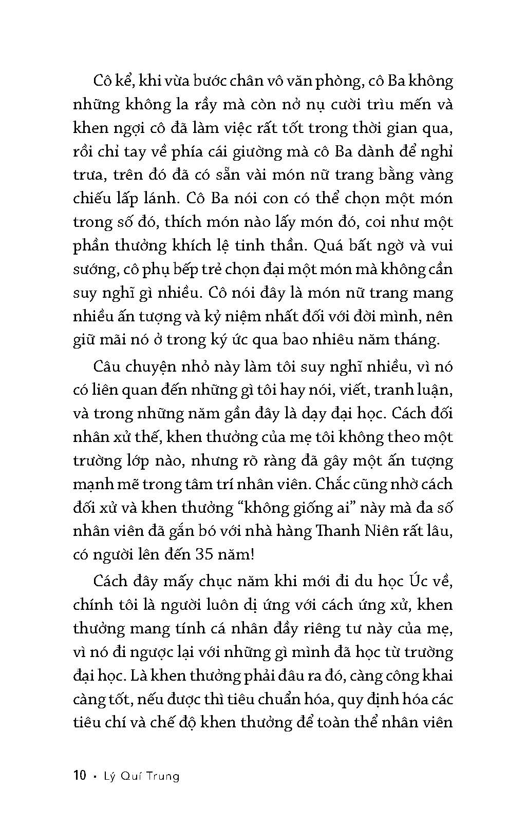 Khác Biệt Để Thành Công: Độc Chiêu Kinh Doanh Của Các Doanh Nghiệp Việt Nam - Lý Quí Trung