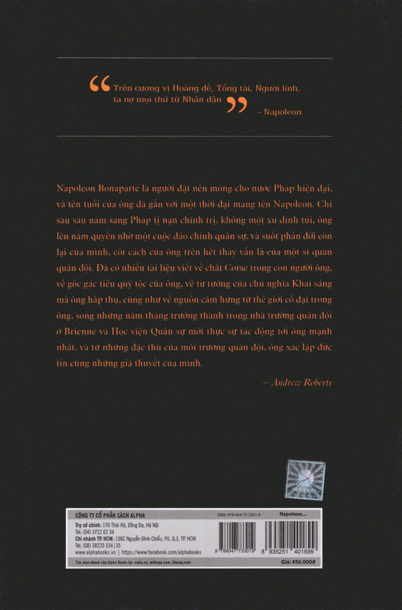 Napoleon Đại Đế ( Tặng Kèm Bookmark Tuyệt Đẹp )