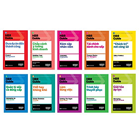 Sách - HBR Guide 2021: Kỹ Năng Quản Lý Chuyên Sâu Từ Harvard Business Review ( Bộ 10 cuốn + tặng kèm boxset)